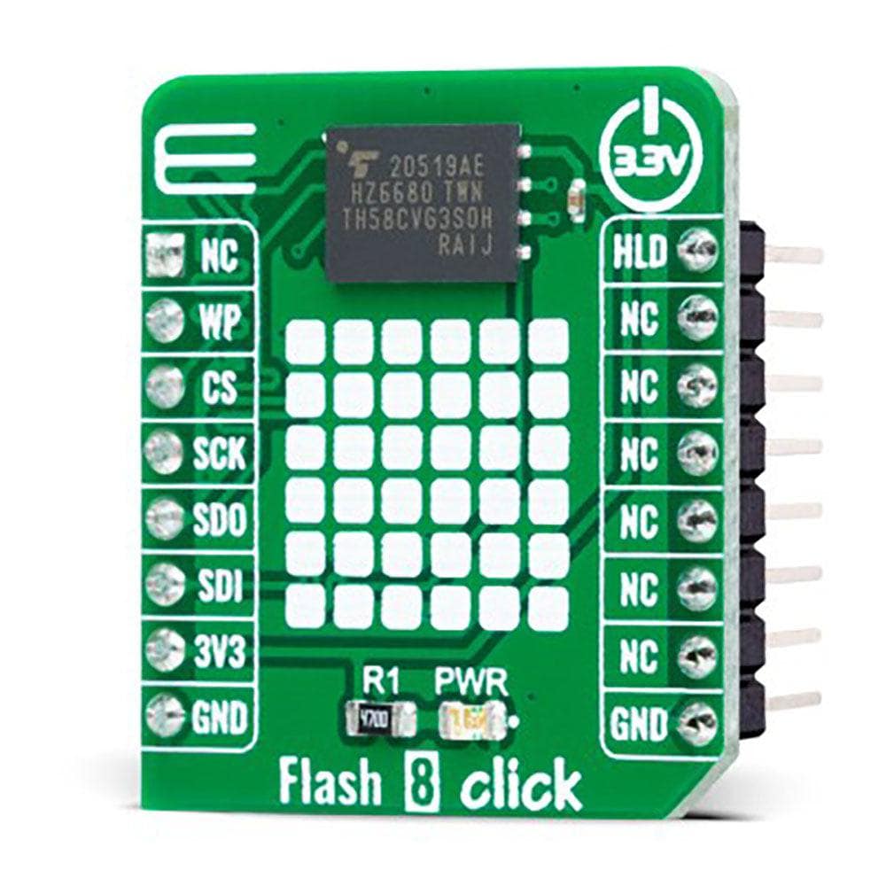 Mikroelektronika d.o.o. MIKROE-5293 Flash 8 Click Board - The Debug Store UK