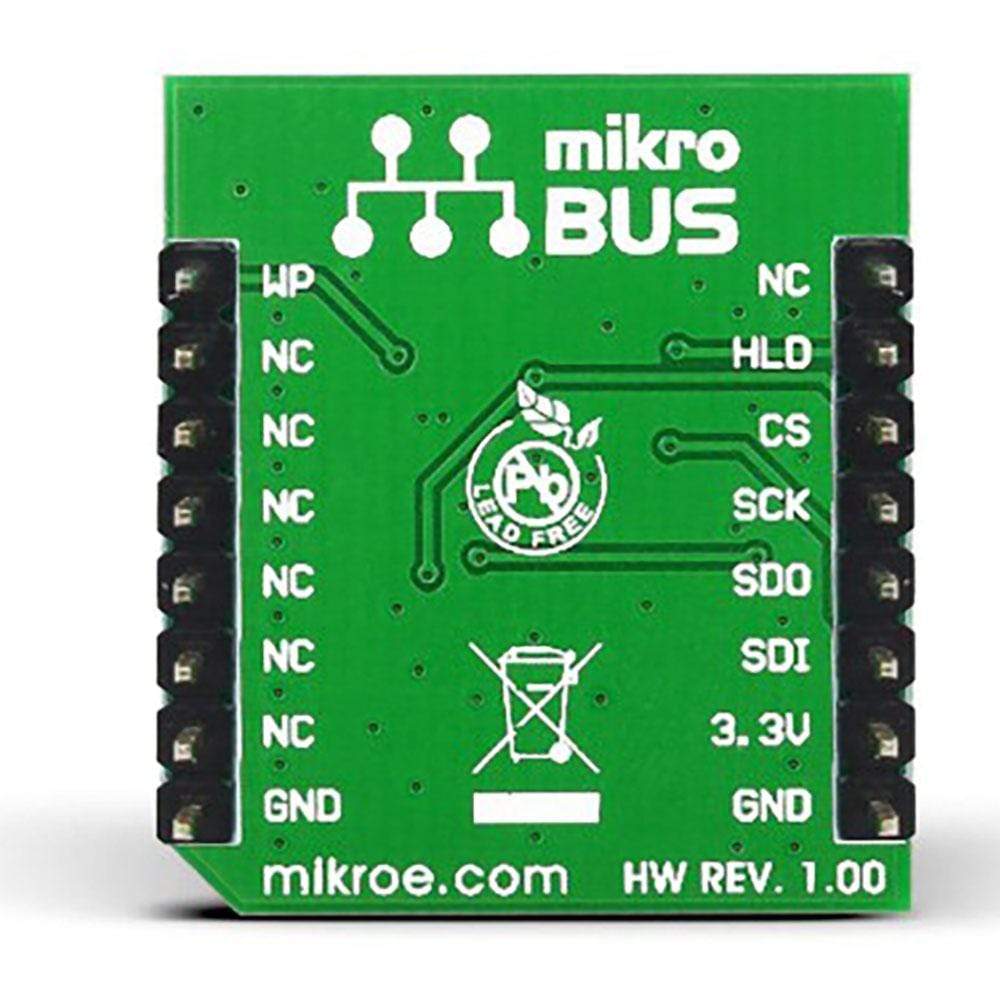 Mikroelektronika d.o.o. MIKROE-1199 Flash Click Board - The Debug Store UK