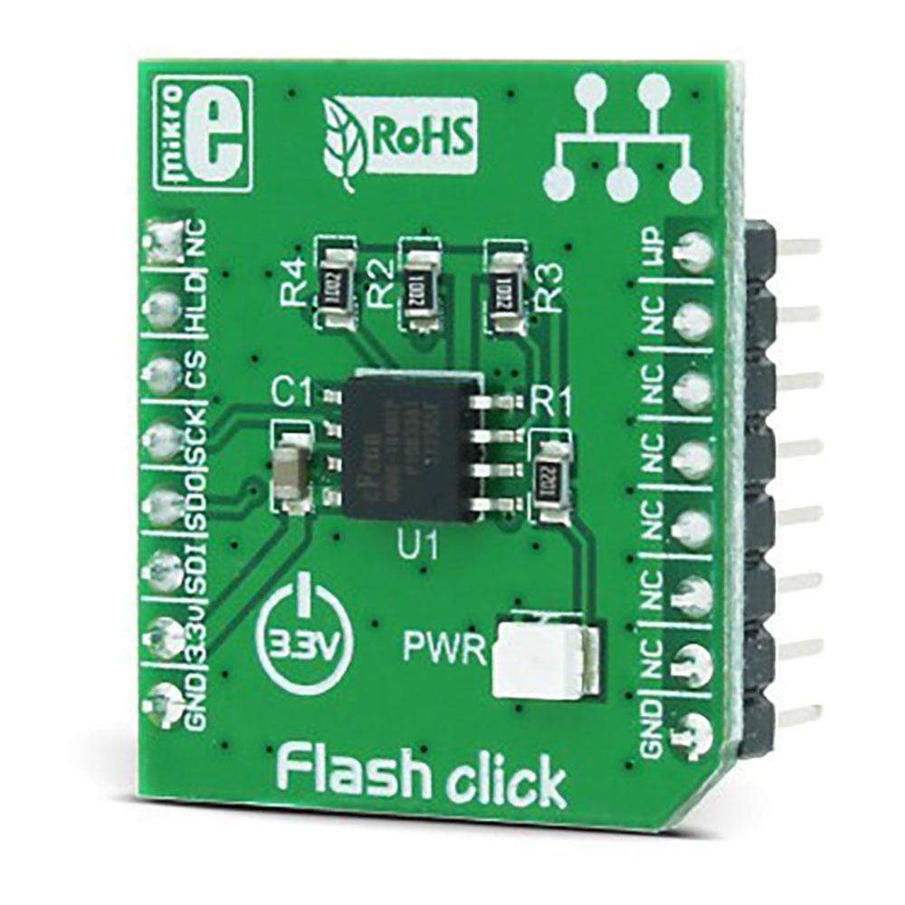 Mikroelektronika d.o.o. MIKROE-1199 Flash Click Board - The Debug Store UK