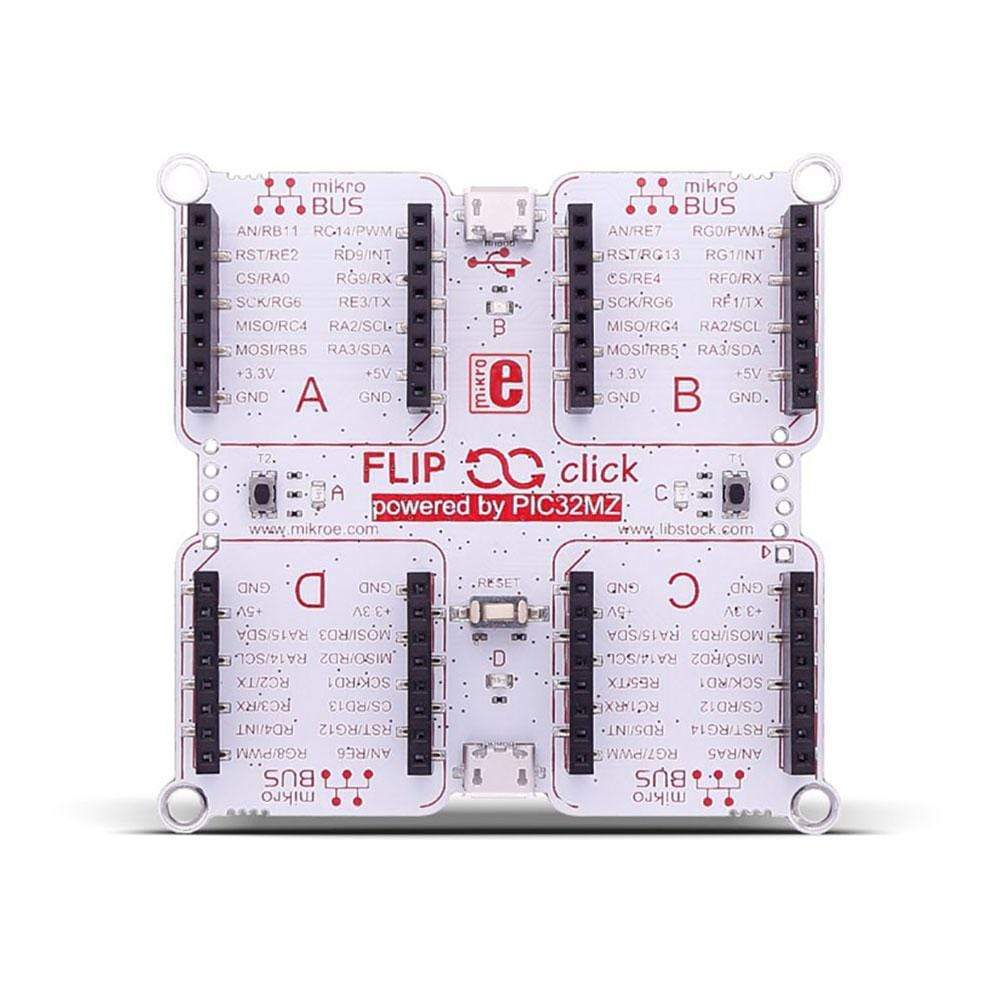 Mikroelektronika d.o.o. MIKROE-2707 Flip&Click Board PIC32MZ (ChipKIT) - The Debug Store UK