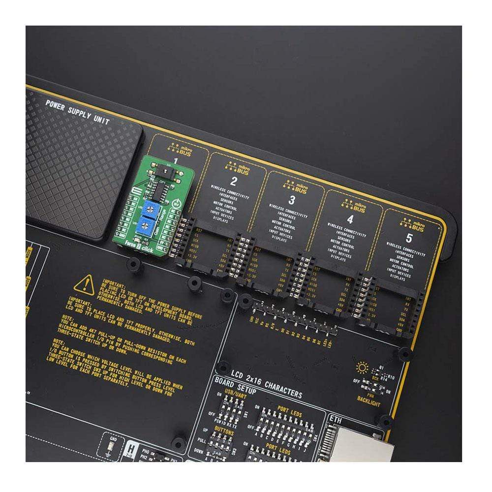 Mikroelektronika d.o.o. MIKROE-4046 Force 2 Click Board - The Debug Store UK