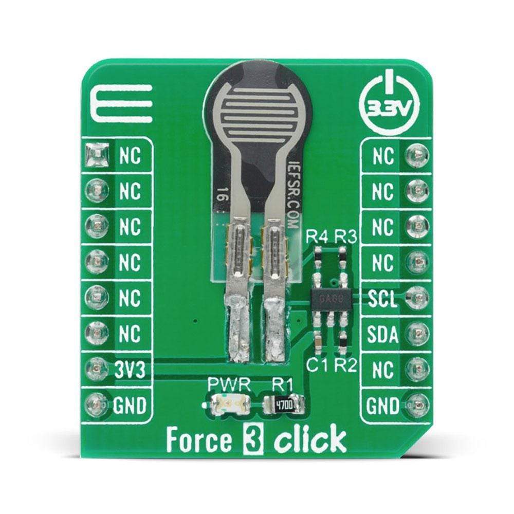 Mikroelektronika d.o.o. MIKROE-4149 Force 3 Click Board - The Debug Store UK