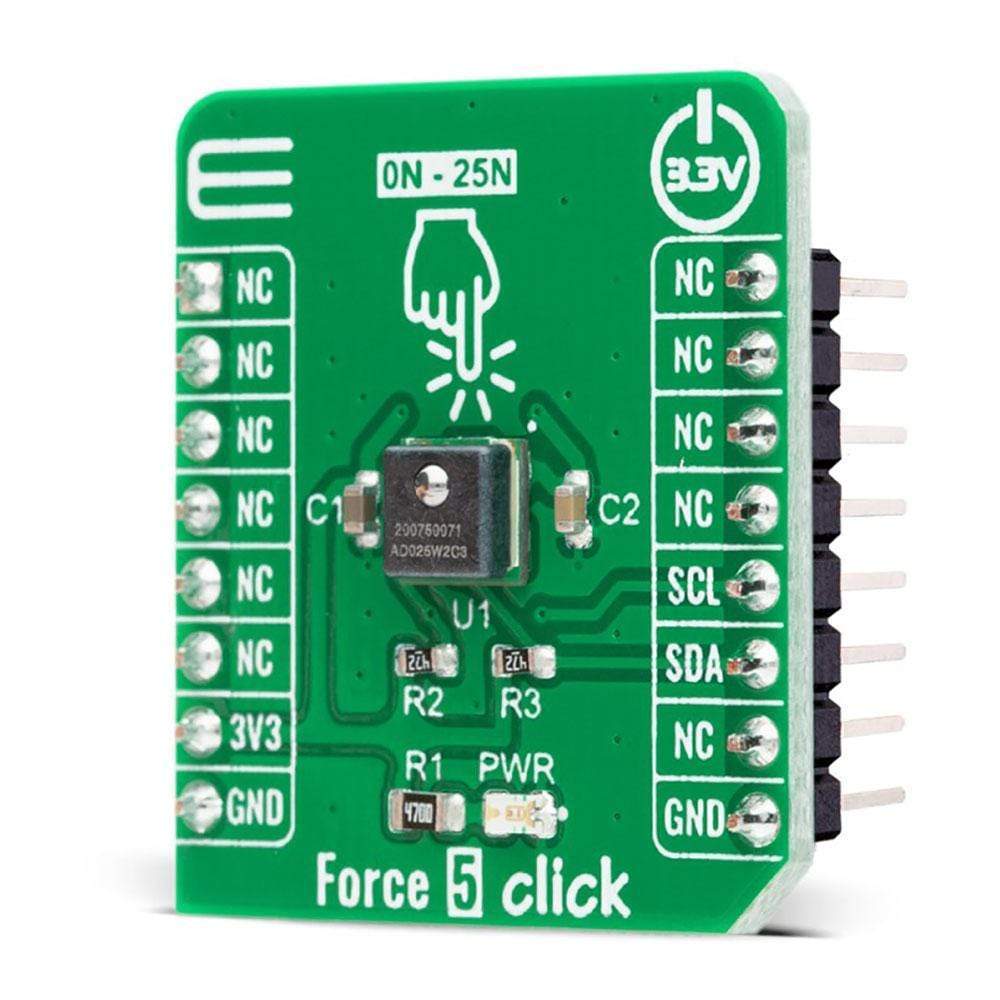 Mikroelektronika d.o.o. MIKROE-4305 Force 5 Click Board - The Debug Store UK