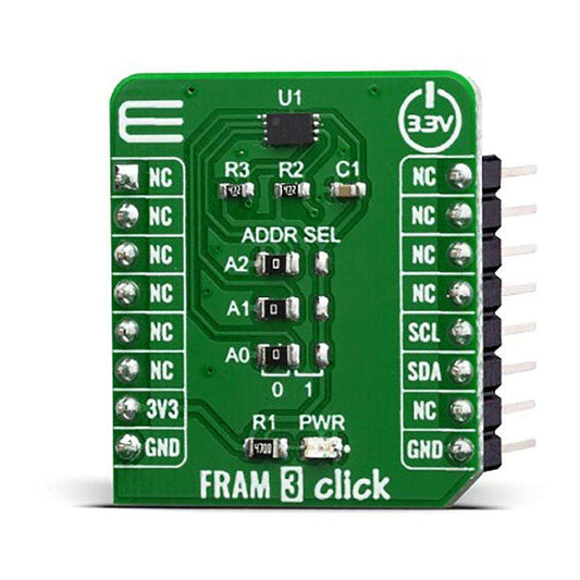 Mikroelektronika d.o.o. MIKROE-3817 FRAM 3 Click Board - The Debug Store UK