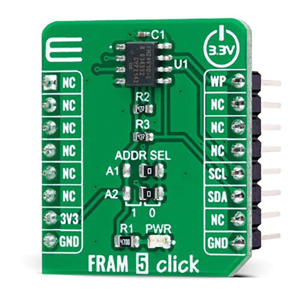 Mikroelektronika d.o.o. MIKROE-5119 FRAM 5 Click Board - The Debug Store UK