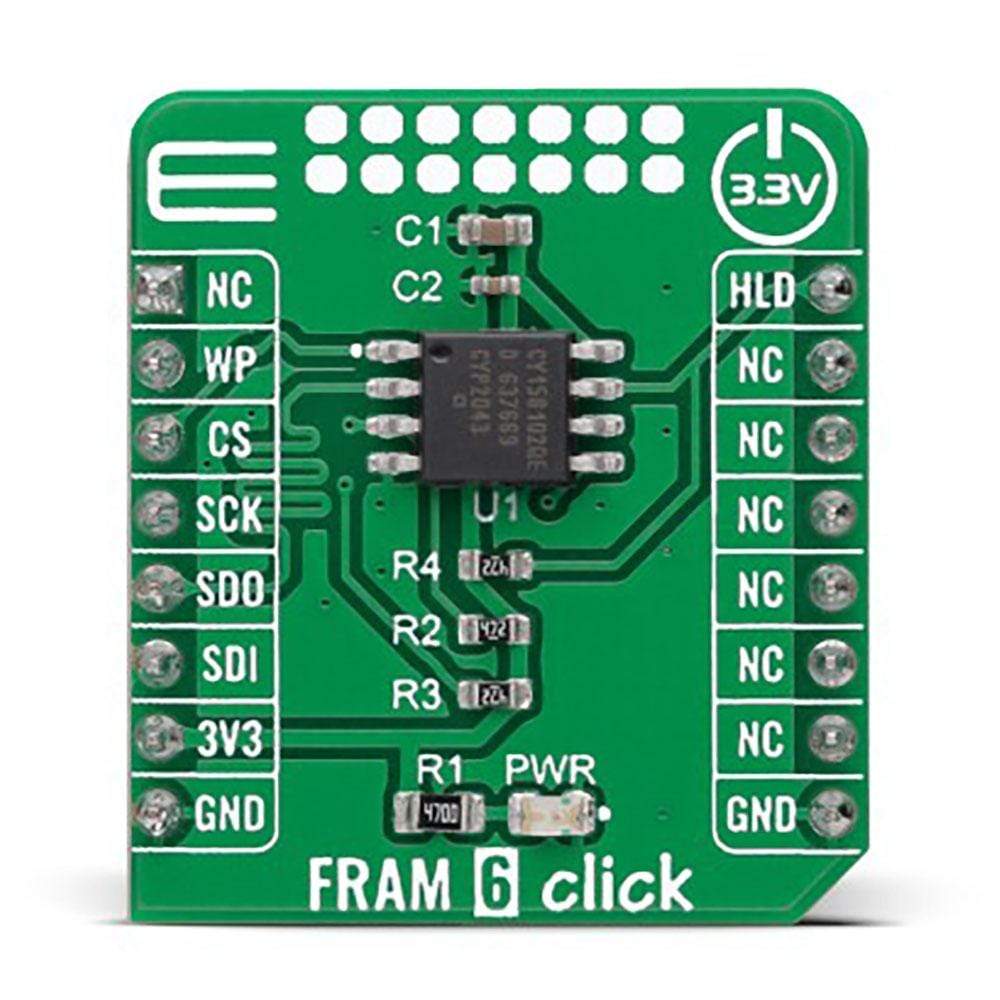 Mikroelektronika d.o.o. MIKROE-4831 FRAM 6 Click Board - The Debug Store UK
