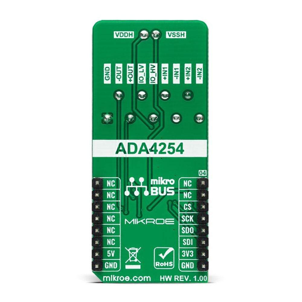 Mikroelektronika d.o.o. MIKROE-4800 GainAMP 3 Click Board - The Debug Store UK