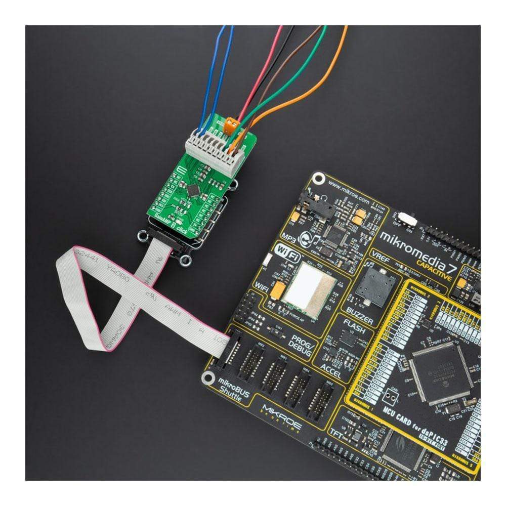 Mikroelektronika d.o.o. MIKROE-4800 GainAMP 3 Click Board - The Debug Store UK