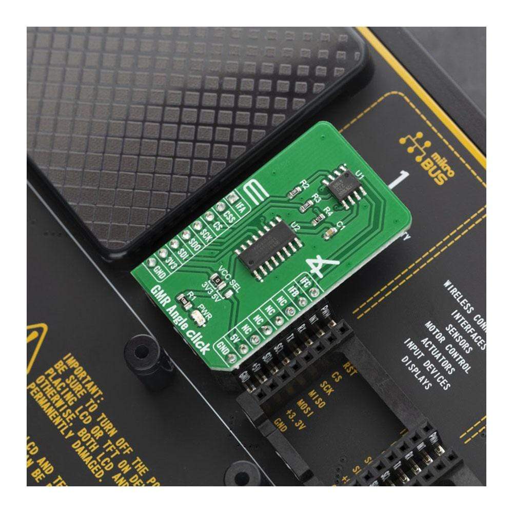 Mikroelektronika d.o.o. MIKROE-3815 GMR Angle Click Board - The Debug Store UK
