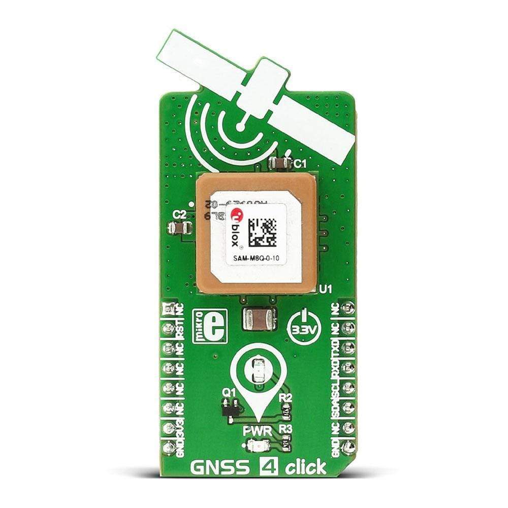 Mikroelektronika d.o.o. MIKROE-2045 GNSS 4 Click Board - The Debug Store UK