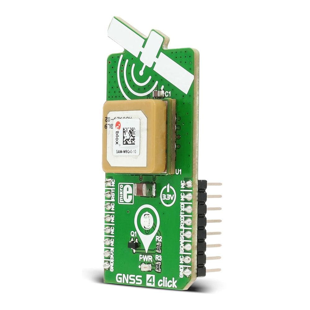 Mikroelektronika d.o.o. MIKROE-2045 GNSS 4 Click Board - The Debug Store UK