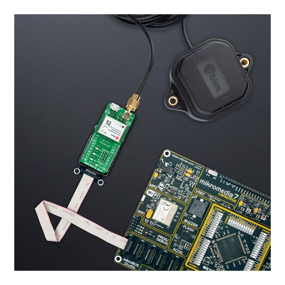 Mikroelektronika d.o.o. MIKROE-5430 GNSS RTK 2 Click Board - The Debug Store UK