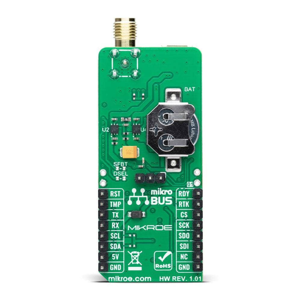 Mikroelektronika d.o.o. MIKROE-5430 GNSS RTK 2 Click Board - The Debug Store UK