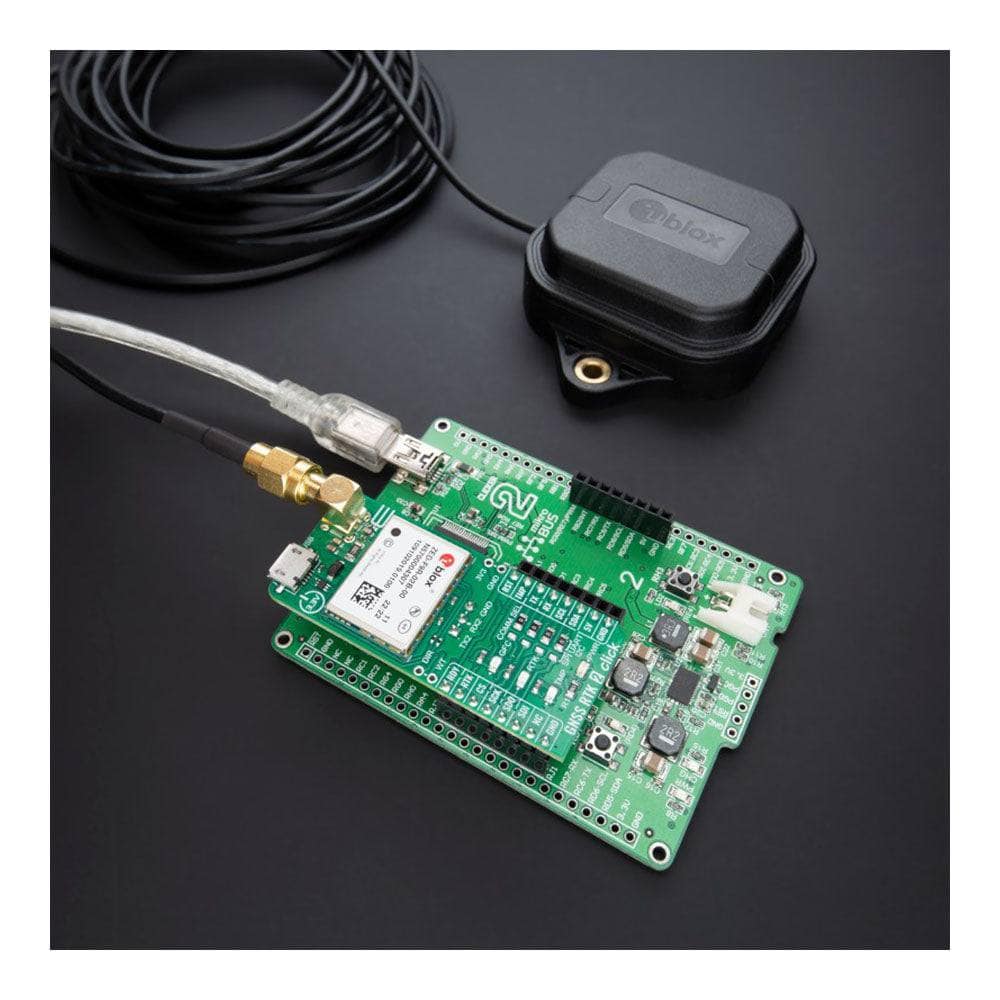 Mikroelektronika d.o.o. MIKROE-5430 GNSS RTK 2 Click Board - The Debug Store UK