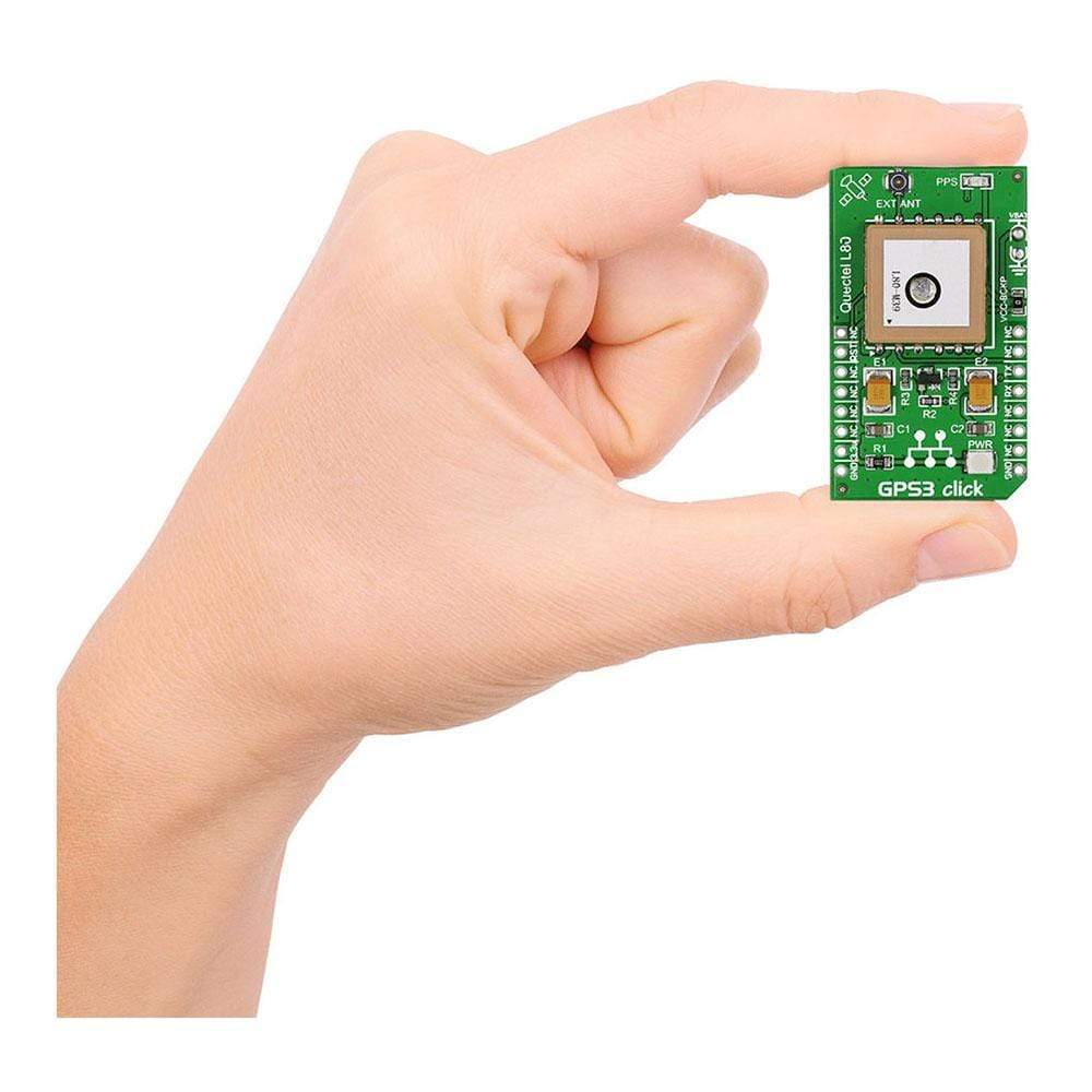 Mikroelektronika d.o.o. MIKROE-1714 GPS 3 Click Board - The Debug Store UK