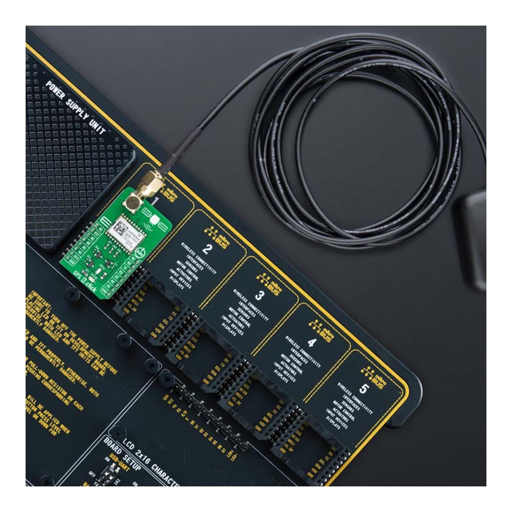 Mikroelektronika d.o.o. MIKROE-5115 GPS 6 Click Board - The Debug Store UK