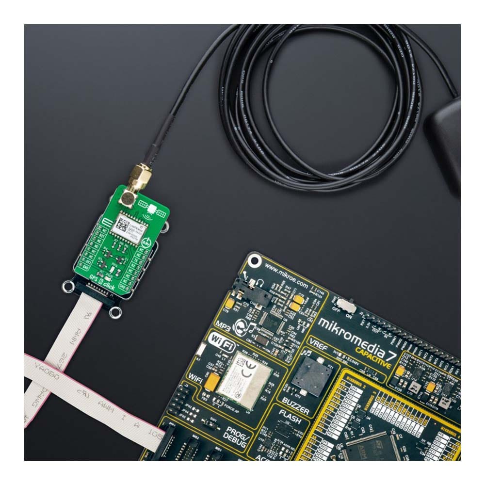 Mikroelektronika d.o.o. MIKROE-5115 GPS 6 Click Board - The Debug Store UK