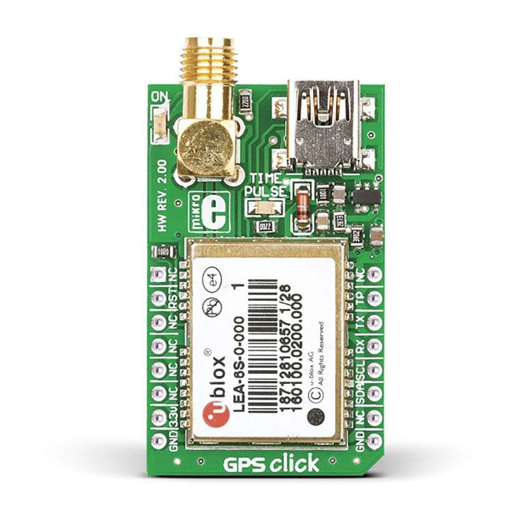 Mikroelektronika d.o.o. MIKROE-1032 GPS Click Board - The Debug Store UK