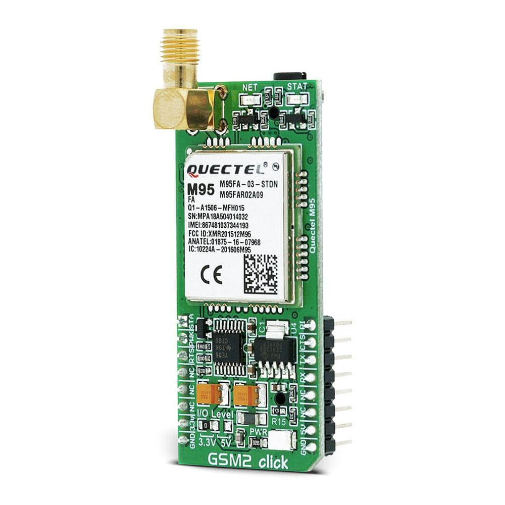 Mikroelektronika d.o.o. MIKROE-1375 GSM 2 Click Board - The Debug Store UK