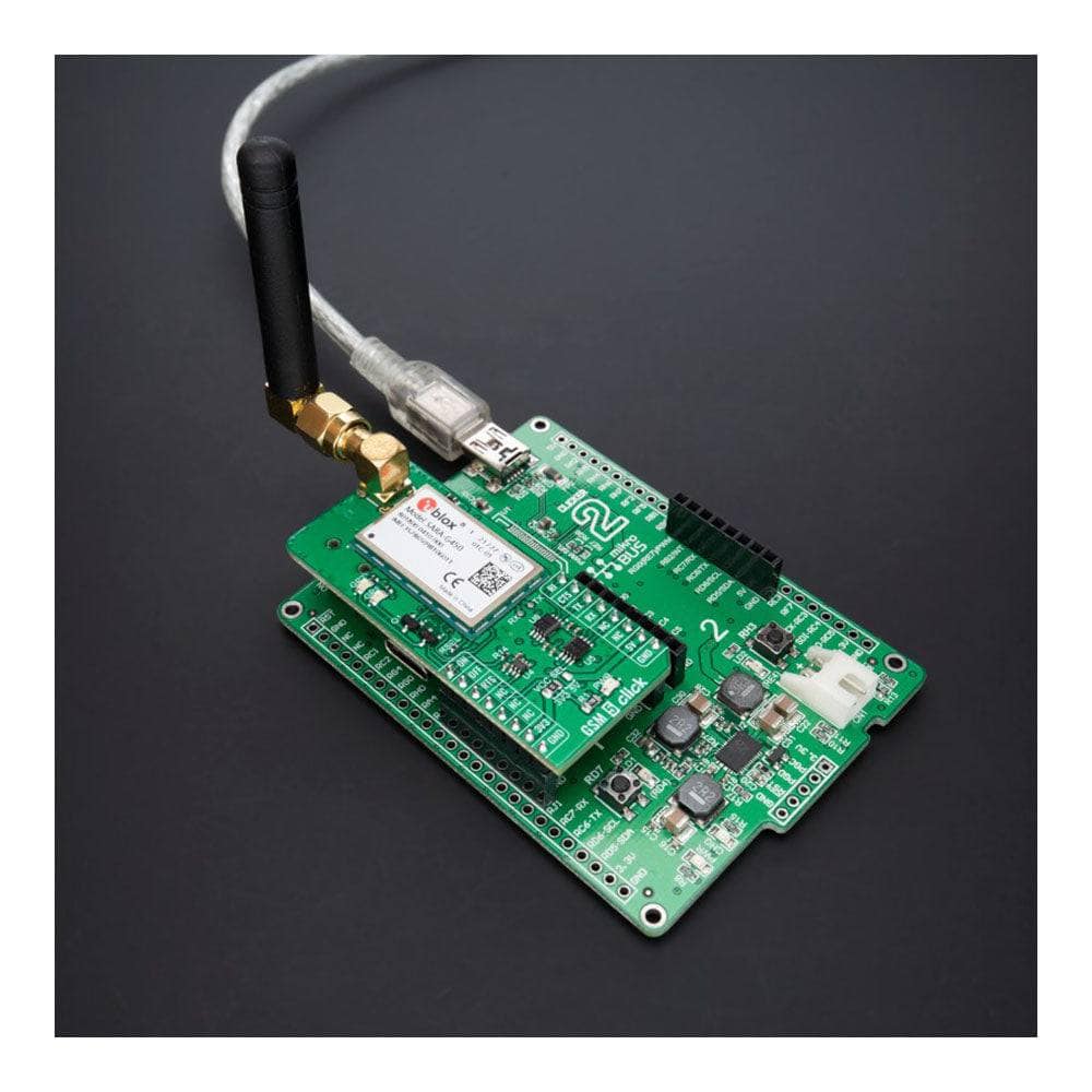 Mikroelektronika d.o.o. MIKROE-5124 GSM 5 Click Board - The Debug Store UK