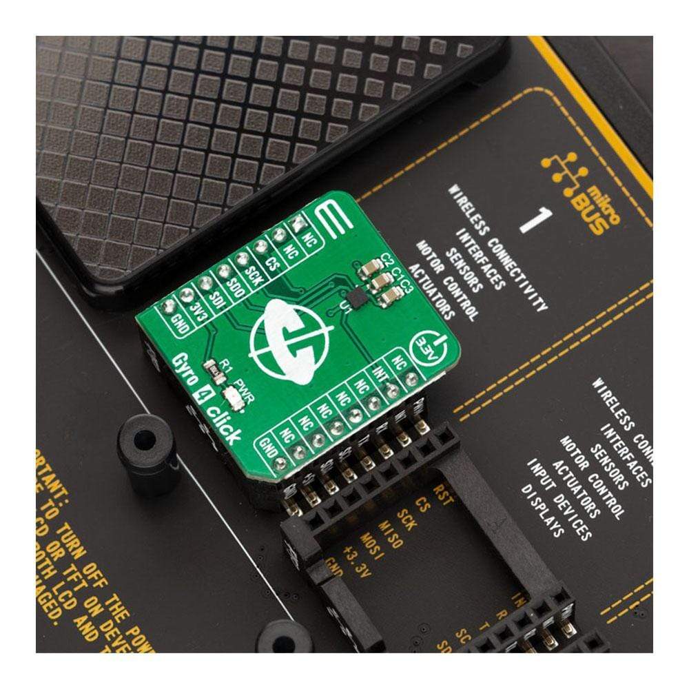 Mikroelektronika d.o.o. MIKROE-3661 Gyro 4 Click Board - The Debug Store UK