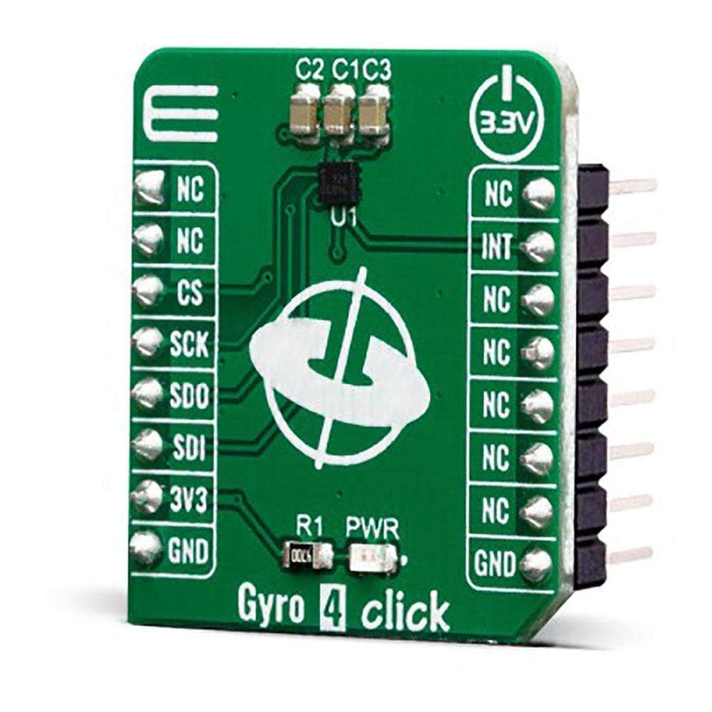 Mikroelektronika d.o.o. MIKROE-3661 Gyro 4 Click Board - The Debug Store UK