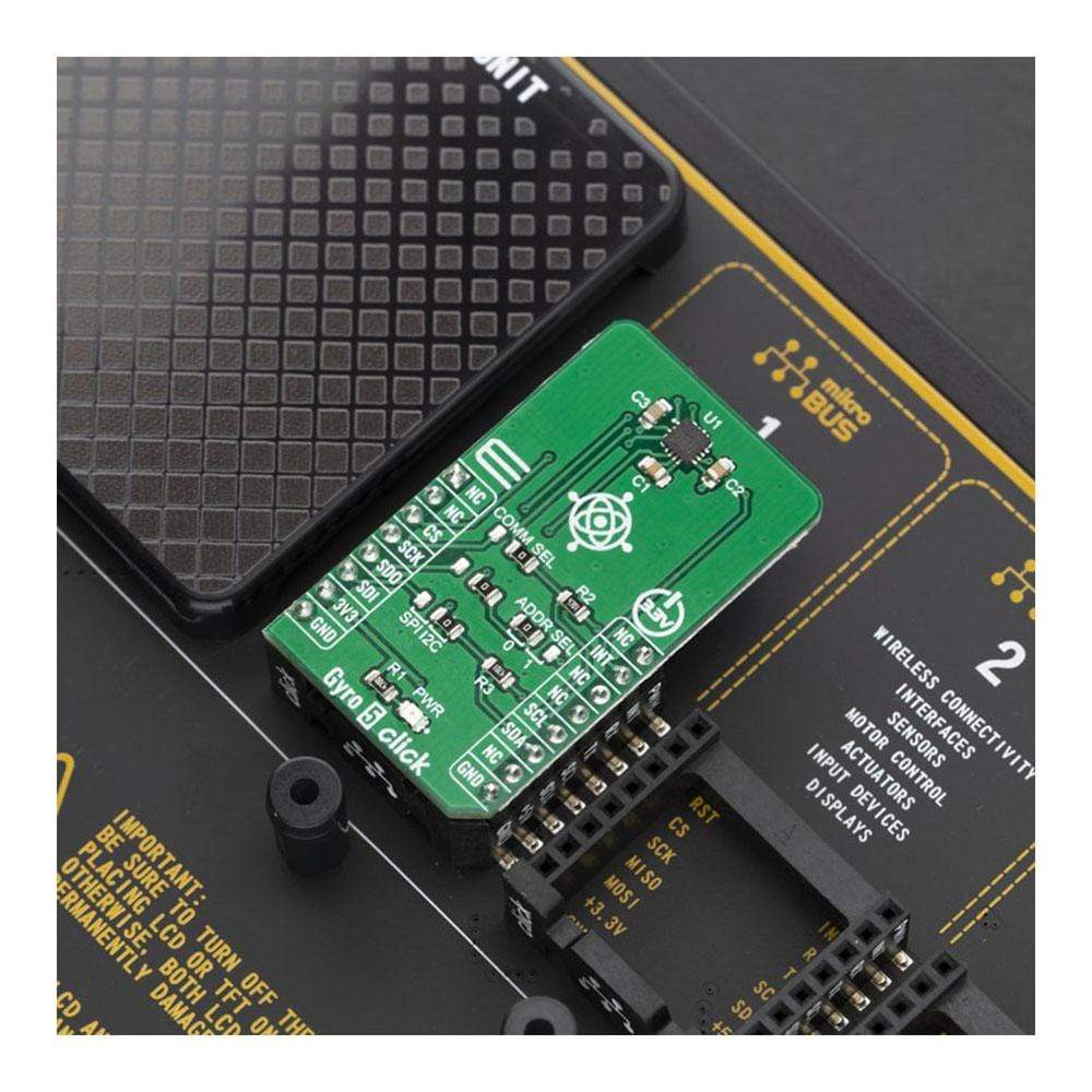 Mikroelektronika d.o.o. MIKROE-3669 Gyro 5 Click Board - The Debug Store UK