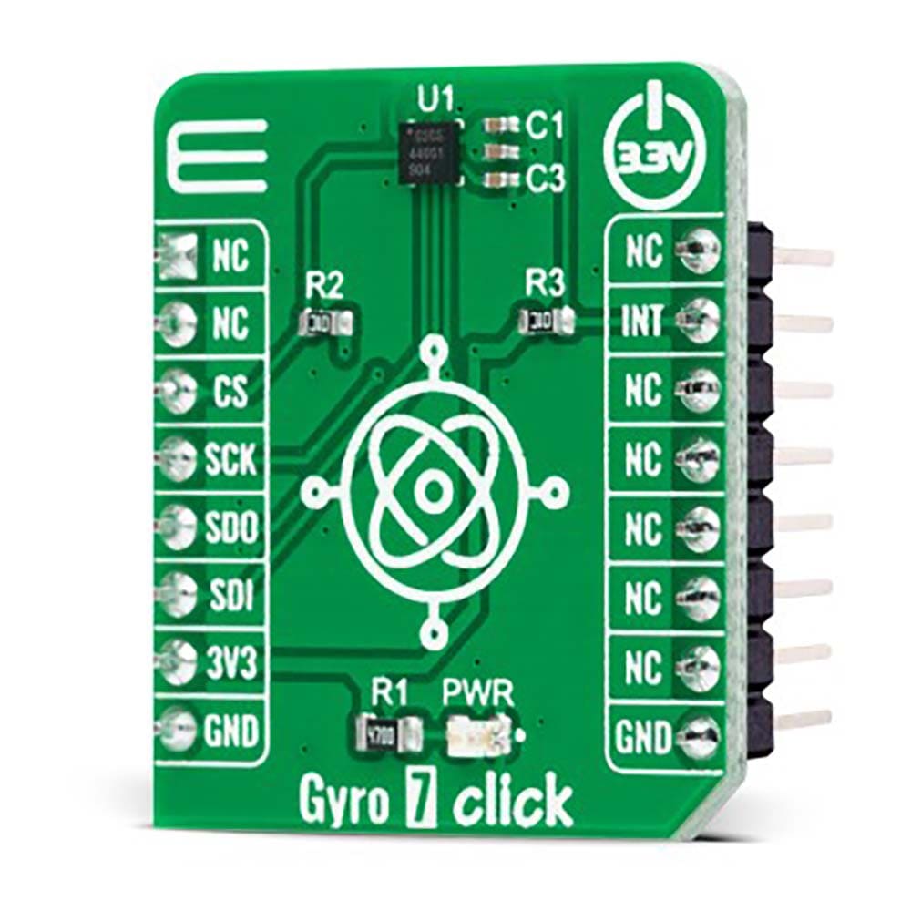 Mikroelektronika d.o.o. MIKROE-5145 Gyro 7 Click Board - The Debug Store UK