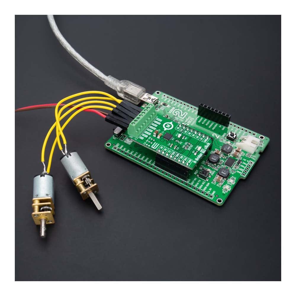 Mikroelektronika d.o.o. MIKROE-5108 H-Bridge 10 Click Board - The Debug Store UK