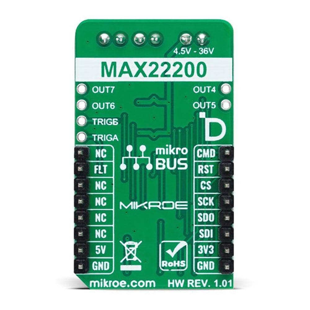 Mikroelektronika d.o.o. MIKROE-5636 H-Bridge 11 Click Board - The Debug Store UK