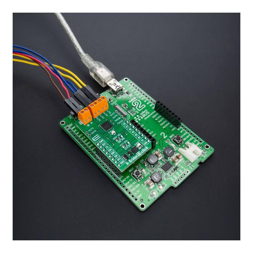 Mikroelektronika d.o.o. MIKROE-5636 H-Bridge 11 Click Board - The Debug Store UK