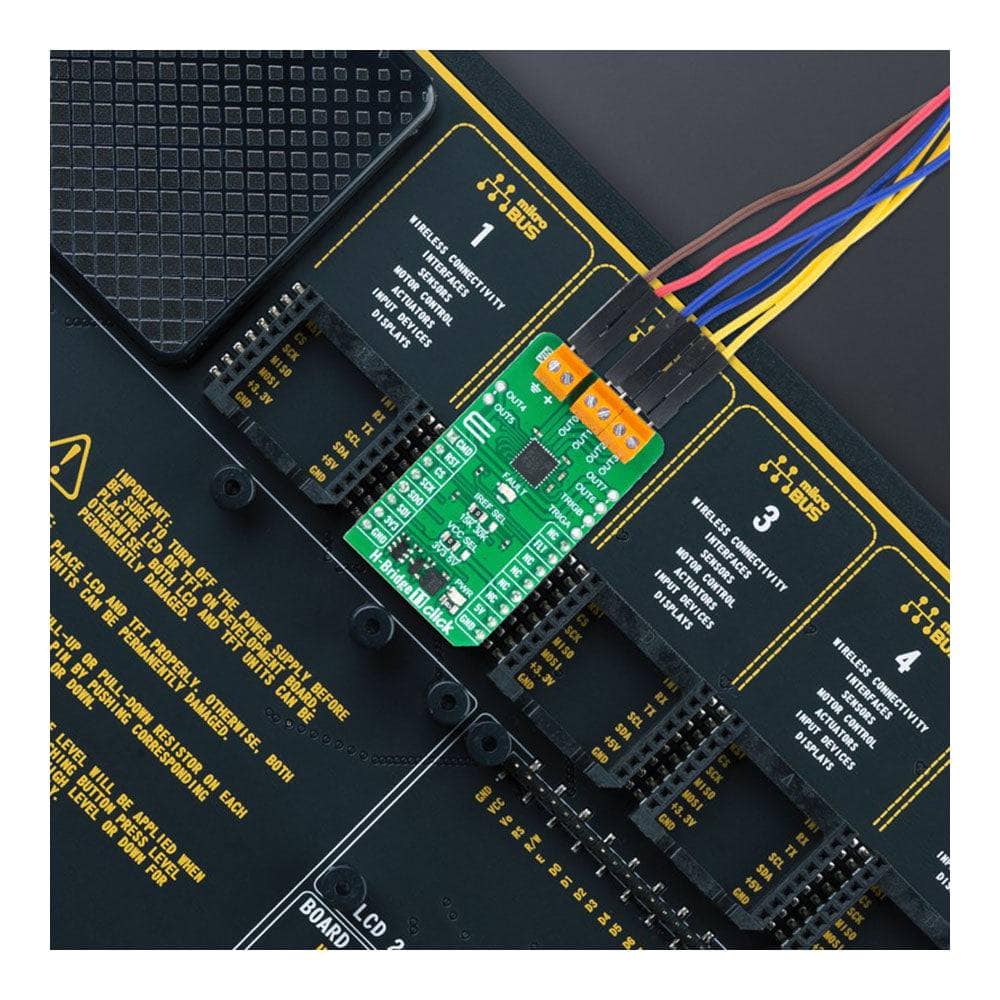 Mikroelektronika d.o.o. MIKROE-5636 H-Bridge 11 Click Board - The Debug Store UK