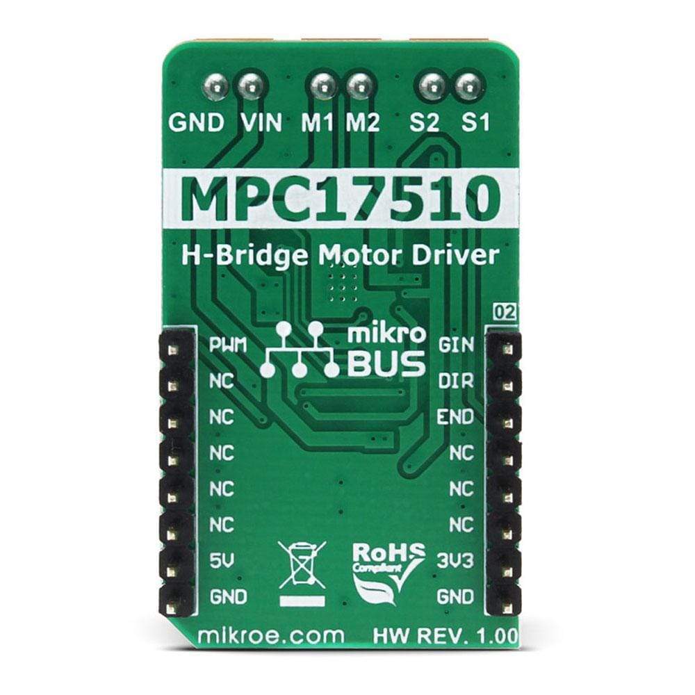 Mikroelektronika d.o.o. MIKROE-3000 H-Bridge 2 Click Board - The Debug Store UK