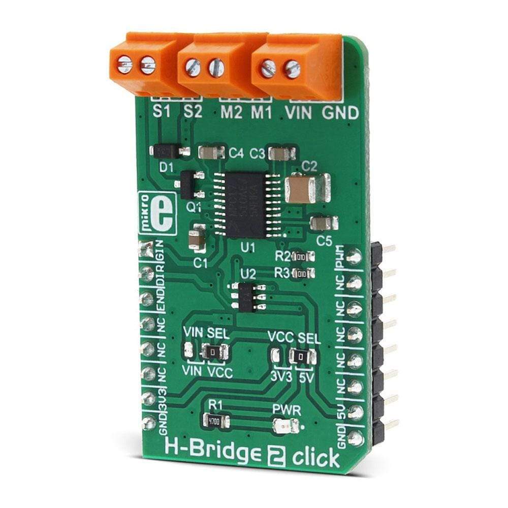 Mikroelektronika d.o.o. MIKROE-3000 H-Bridge 2 Click Board - The Debug Store UK