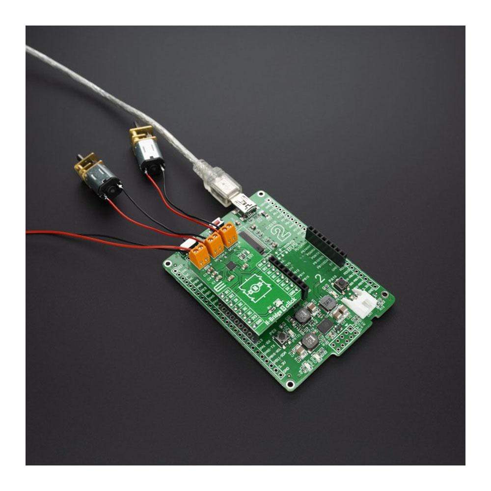 Mikroelektronika d.o.o. MIKROE-3787 H-Bridge 4 Click Board - The Debug Store UK