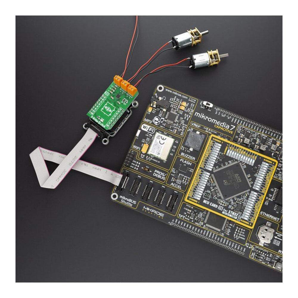 Mikroelektronika d.o.o. MIKROE-3787 H-Bridge 4 Click Board - The Debug Store UK