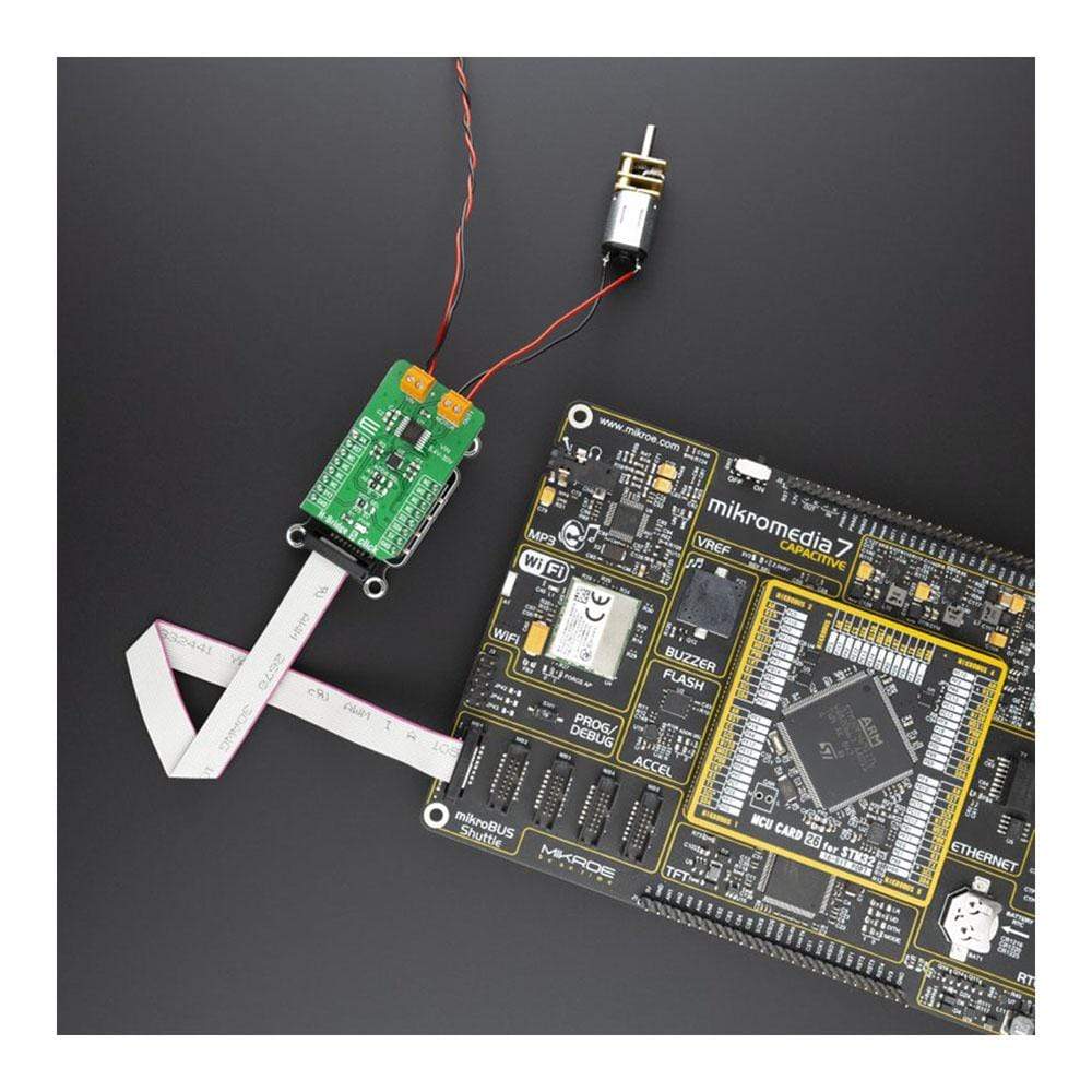 Mikroelektronika d.o.o. MIKROE-3854 H-Bridge 5 Click Board - The Debug Store UK