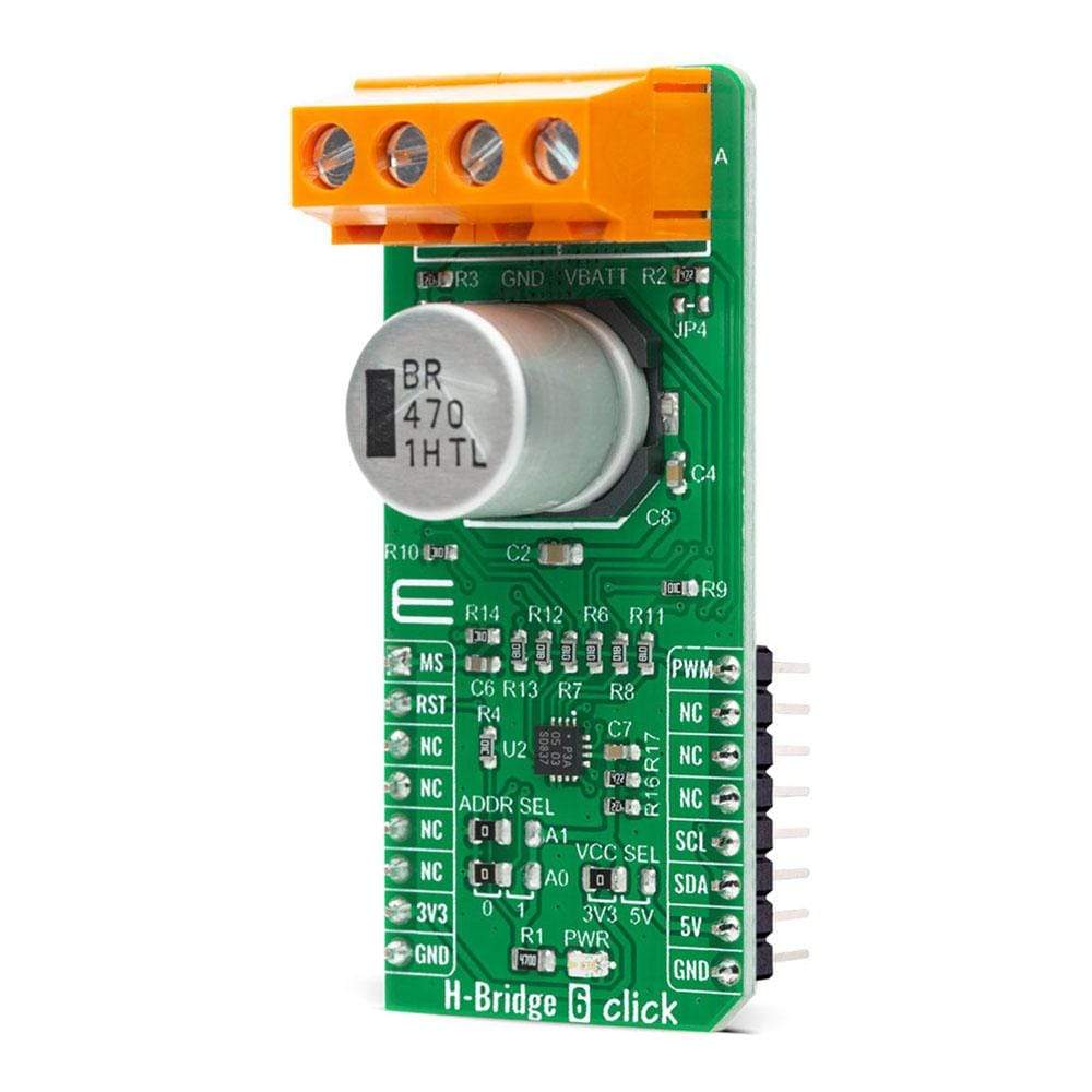 Mikroelektronika d.o.o. MIKROE-4289 H-Bridge 6 Click Board - The Debug Store UK