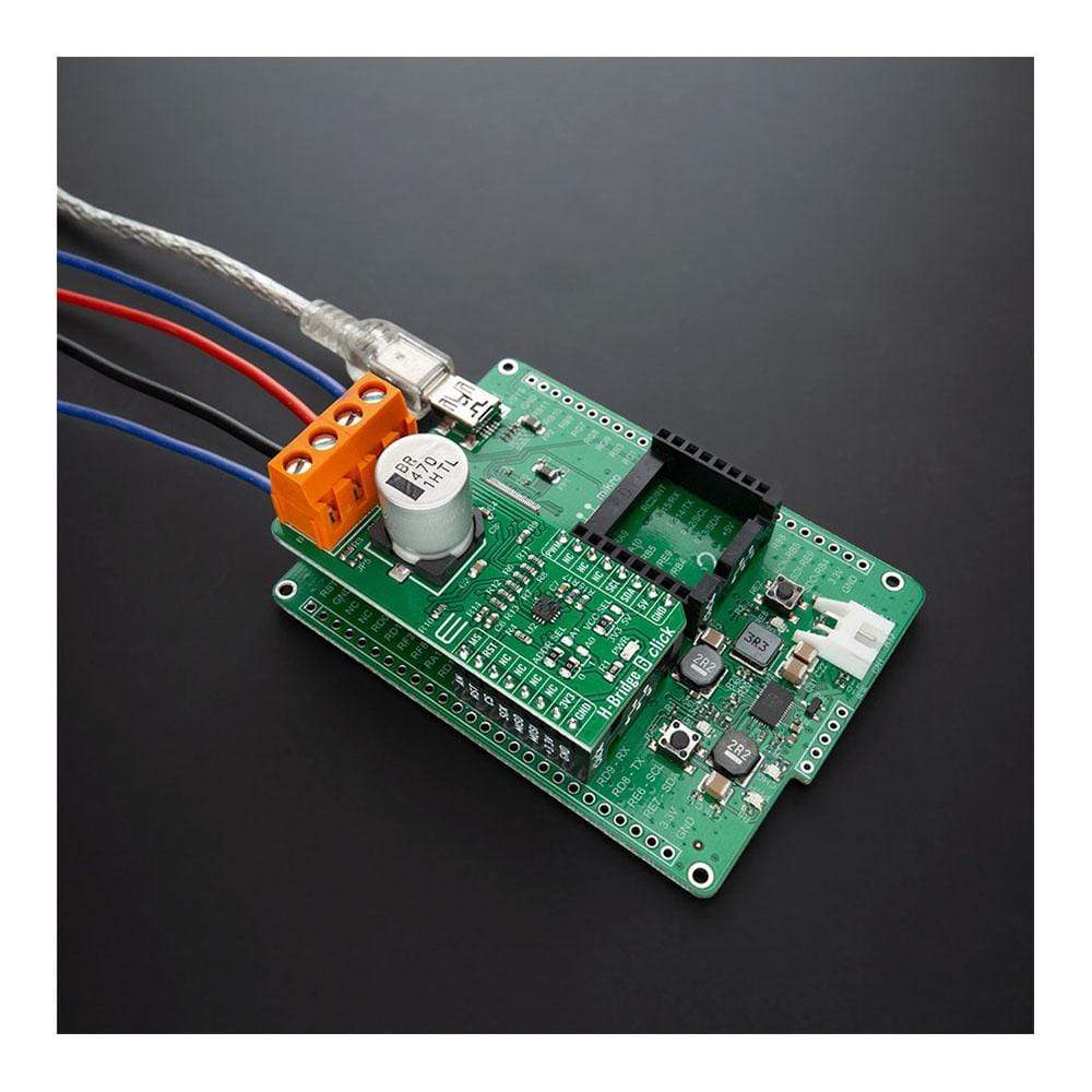 Mikroelektronika d.o.o. MIKROE-4289 H-Bridge 6 Click Board - The Debug Store UK