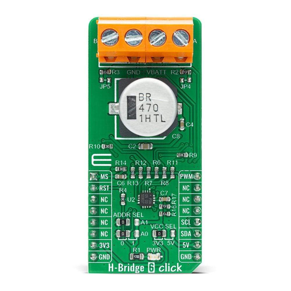 Mikroelektronika d.o.o. MIKROE-4289 H-Bridge 6 Click Board - The Debug Store UK