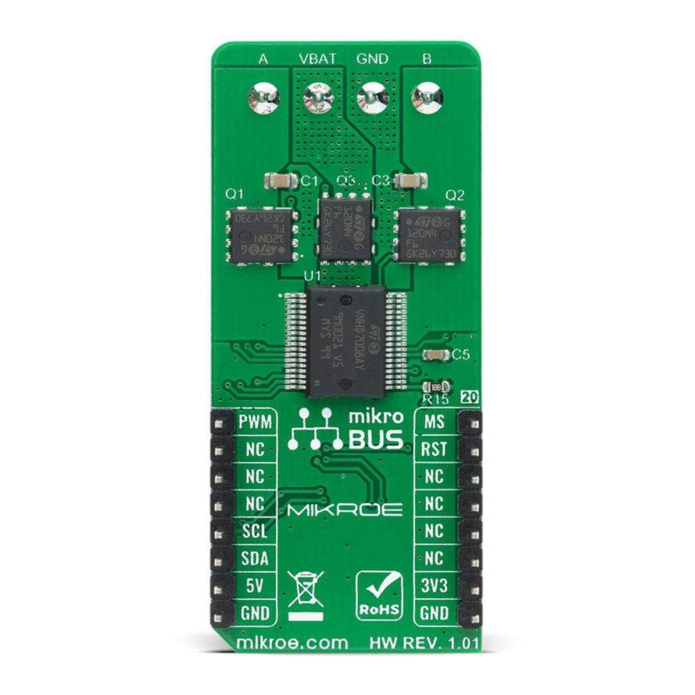 Mikroelektronika d.o.o. MIKROE-4289 H-Bridge 6 Click Board - The Debug Store UK