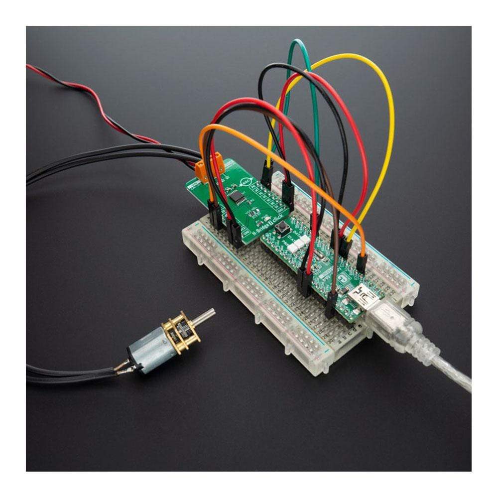 Mikroelektronika d.o.o. MIKROE-4143 H-Bridge 7 Click Board - The Debug Store UK