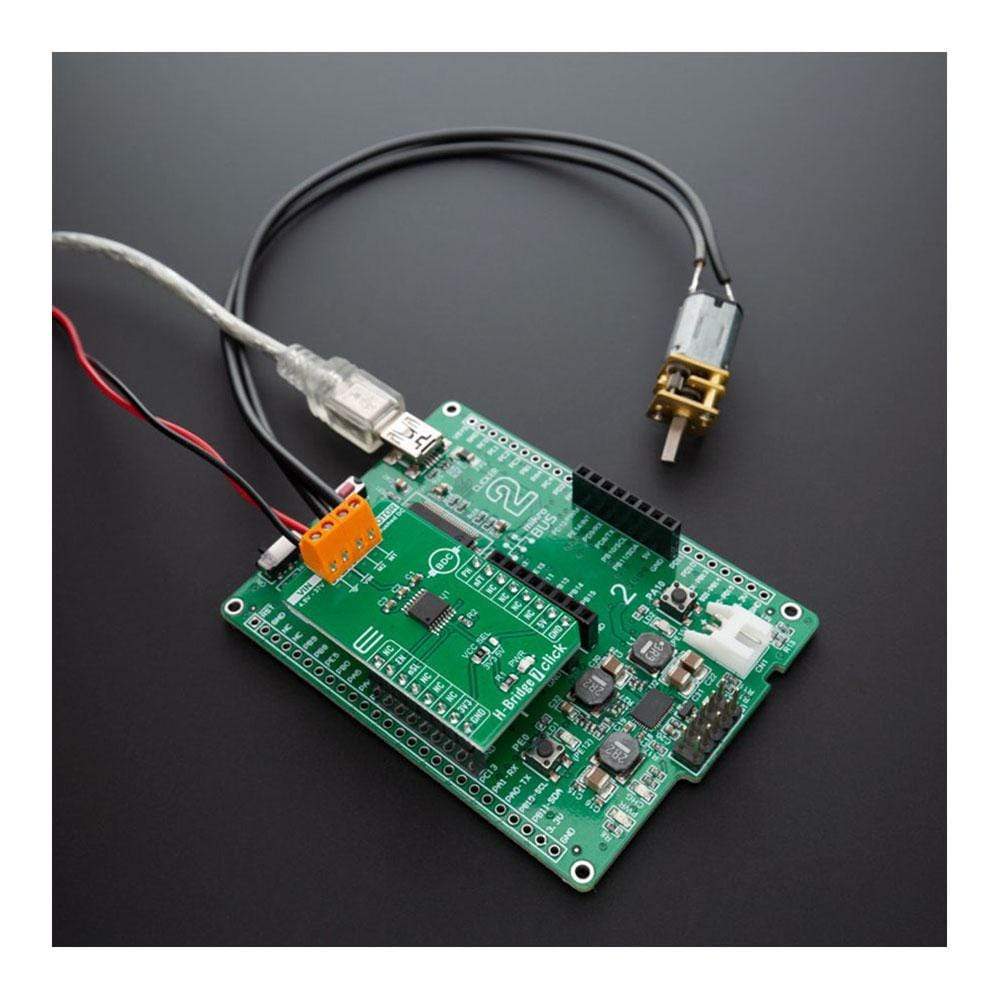Mikroelektronika d.o.o. MIKROE-4143 H-Bridge 7 Click Board - The Debug Store UK