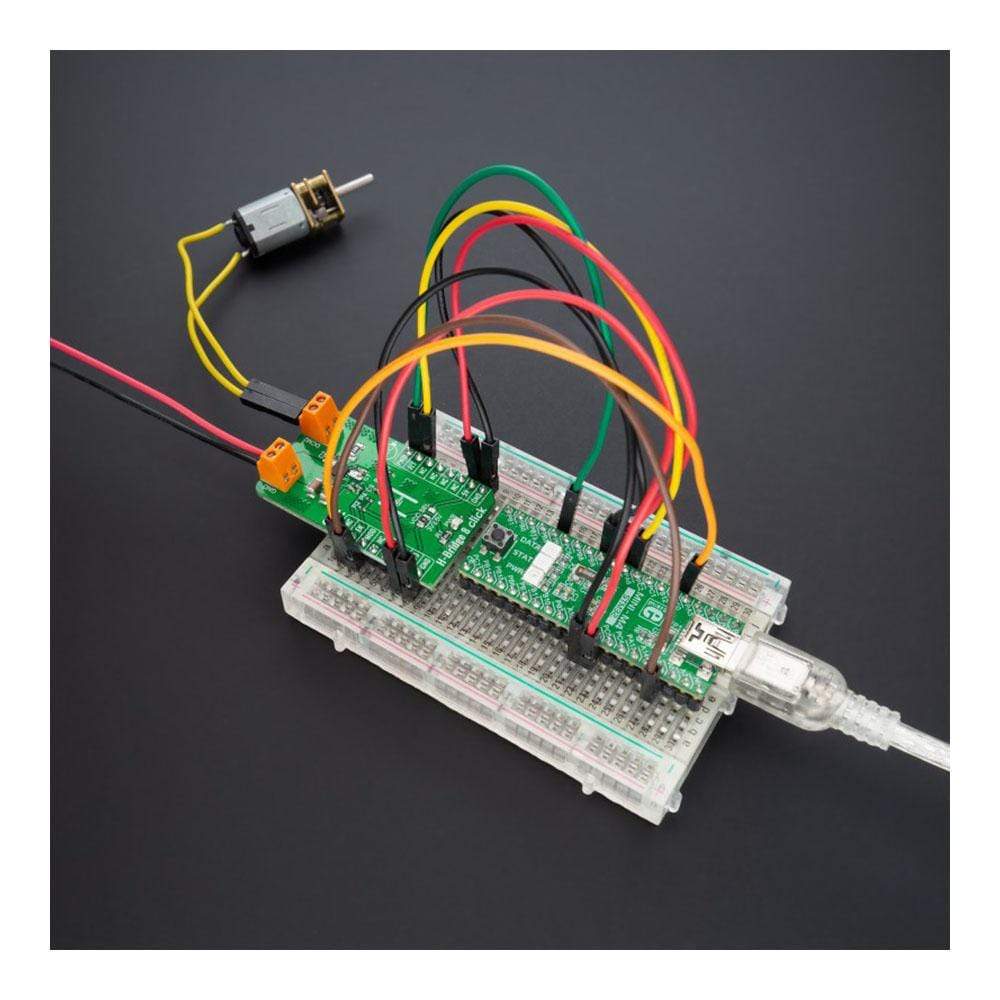 Mikroelektronika d.o.o. MIKROE-4775 H-Bridge 8 Click Board - The Debug Store UK