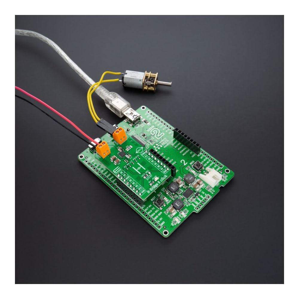 Mikroelektronika d.o.o. MIKROE-4775 H-Bridge 8 Click Board - The Debug Store UK
