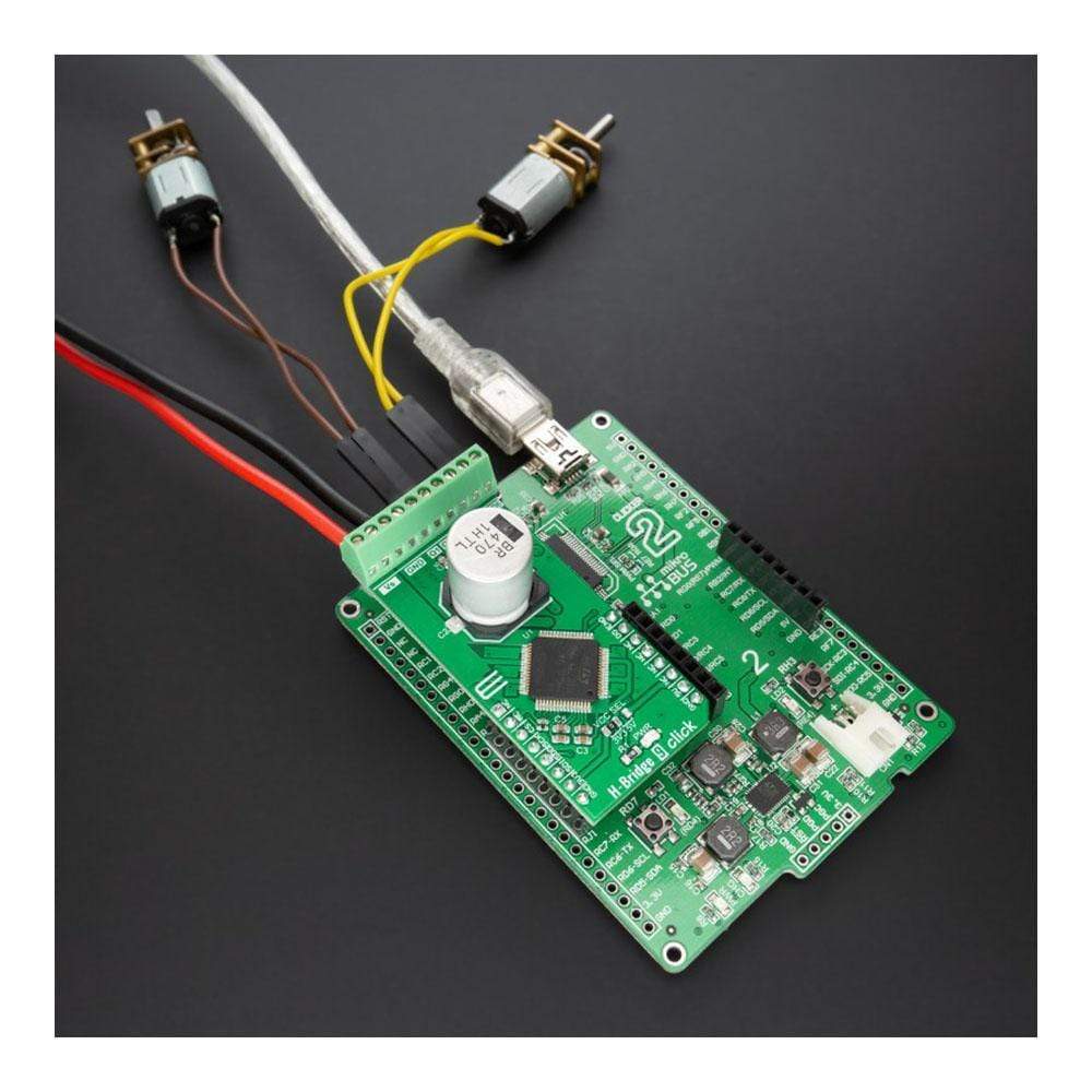 Mikroelektronika d.o.o. MIKROE-4821 H-Bridge 9 Click Board - The Debug Store UK
