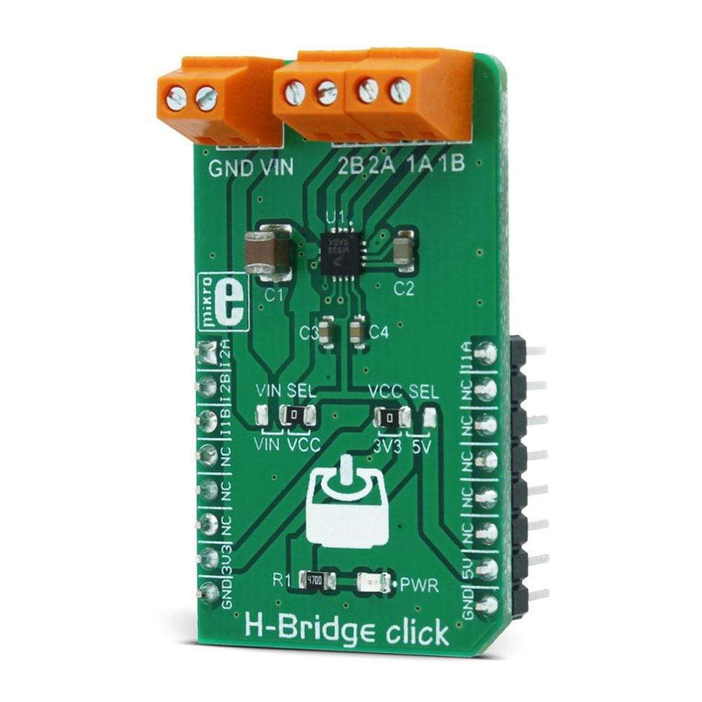 Mikroelektronika d.o.o. MIKROE-3031 H-Bridge Click Board - The Debug Store UK
