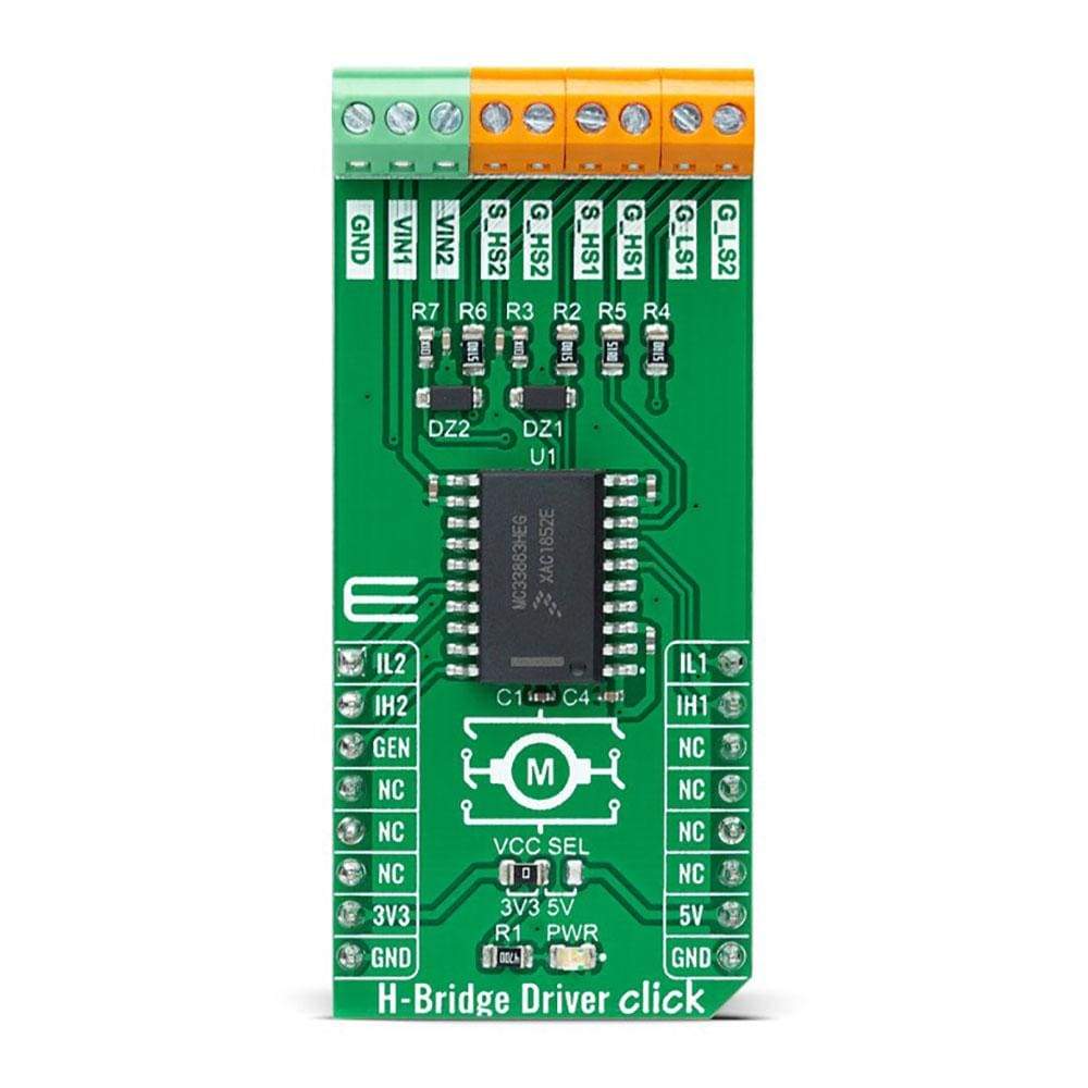 Mikroelektronika d.o.o. MIKROE-4696 H-Bridge Driver Click Board - The Debug Store UK