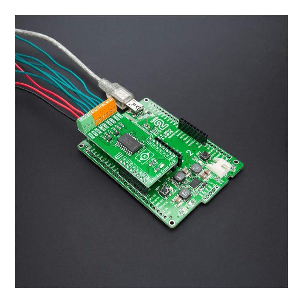 Mikroelektronika d.o.o. MIKROE-4696 H-Bridge Driver Click Board - The Debug Store UK