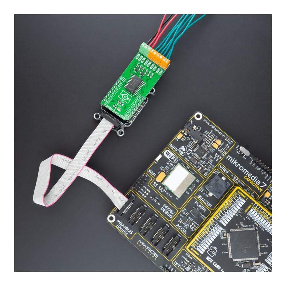 Mikroelektronika d.o.o. MIKROE-4696 H-Bridge Driver Click Board - The Debug Store UK